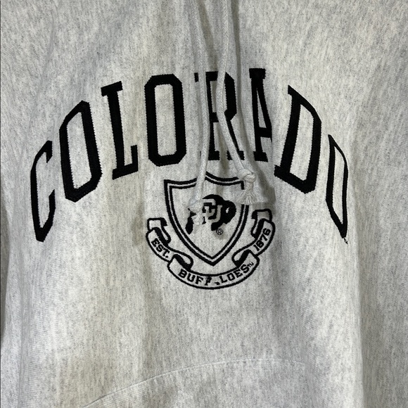 CUTE Champion Colorado Hoodie Sweatshirt, Men’s Large NWT Retail $94 - Picture 2 of 5